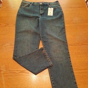 New Gloria Vanderbilt Women's Amanda Jeans Supreme Stretch 18 Regular NWT